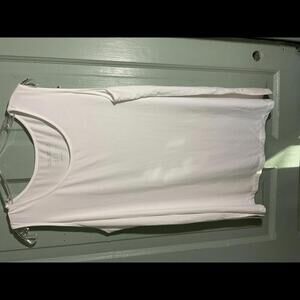 Susan Graver Weekend Essentials White Sleeveless Tunic Size 1X